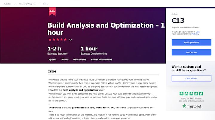 Nie wiesz, czy dobrze dobrałeś sprzęt? Być może wyjaśni to analiza buildu postaci za kilkanaście euro? - Szara strefa RMT - jak gracze zarabiają na innych graczach - dokument - 2021-07-12