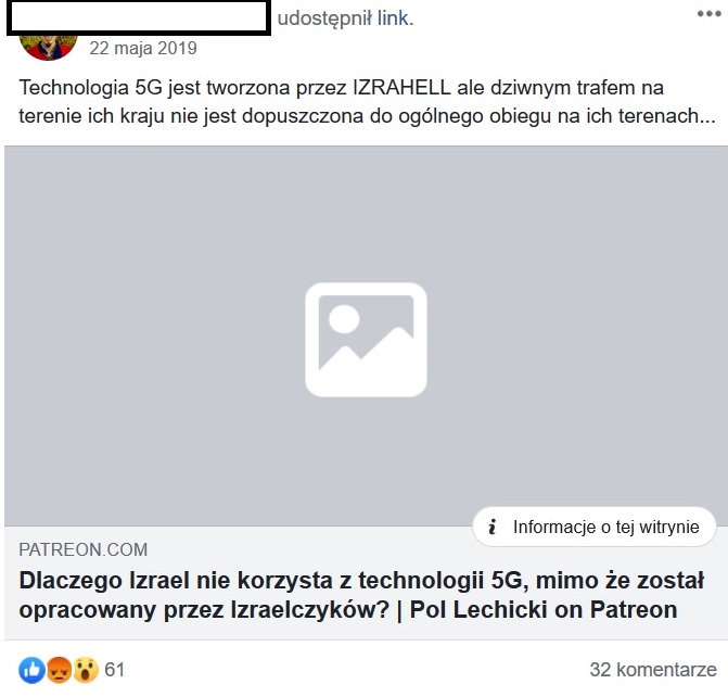 Czasami wystarczy chwila researchu, aby obalić fake newsa.