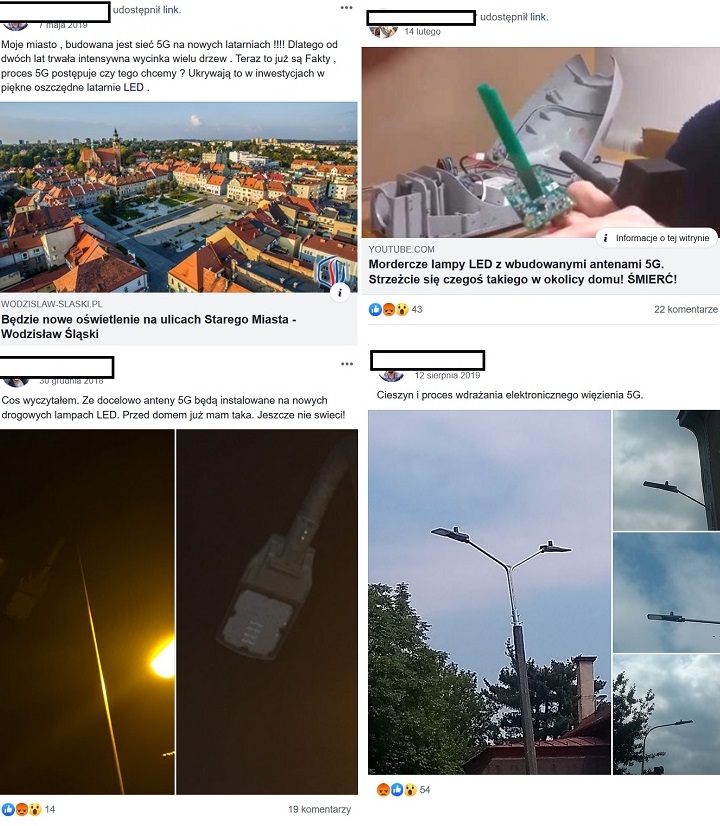 Lepiej nie przechodzić koło takich morderczych lamp. - 5G zabija? Obalamy mity - dokument - 2020-04-22