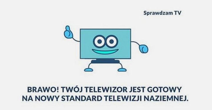 Ten komunikat potwierdza tylko obecność HEVC, nic więcej. Źródło: WirtualneMedia - Czym jest DVB-T2 i dlaczego akurat teraz? - dokument - 2022-04-06