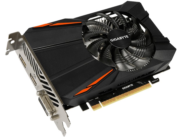 Karta graficzna Gigabyte GeForce GTX 1050 Ti D5 4GB GDDR5. Źródło: Gigabyte