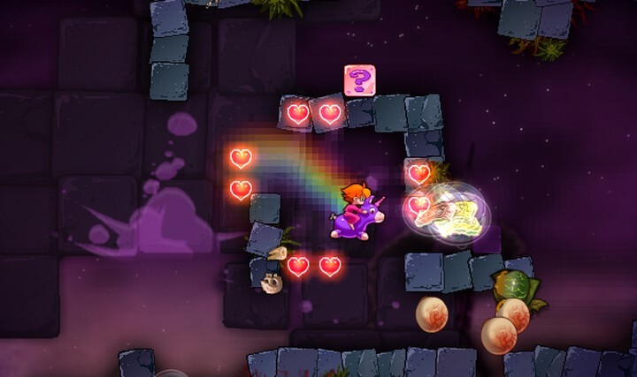 Pierwsze lata działalności Motion Twin to rozmaite gry webowe w rodzaju wydanej w 2012 roku Charlotte’s Quest. Tytuł był inspirowany Blood Money z Atari.