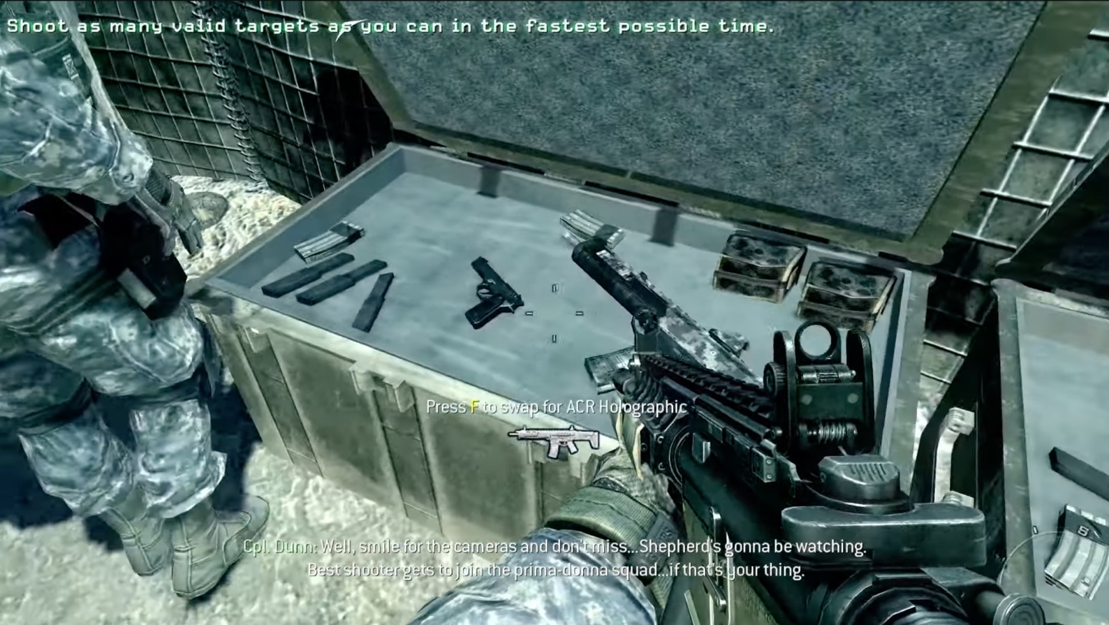 W Modern Warfare 2 z 2009 roku nieprzypadkowo natrafialiśmy na karabin ACR już na samym początku rozgrywki. - Call of Duty to już alternatywna rzeczywistość. Tłumaczymy, dlaczego w grach Activision nie znajdziemy w pełni autentycznej broni - dokument - 2024-07-26