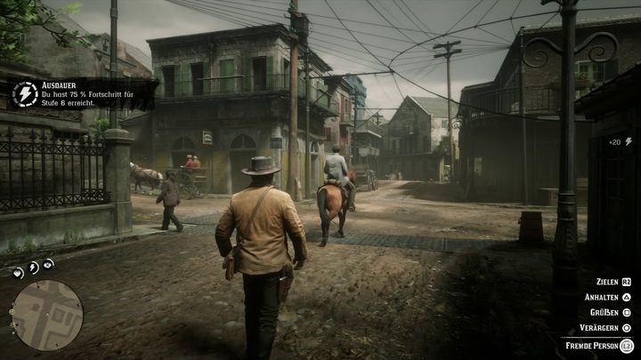 W zatłoczonych obszarach miejskich, niskopoziomowe API – takie jak DirectX 12 – mogłoby poprawić wydajność poprzez zoptymalizowanie wykorzystania CPU. - Red Dead Redemption 2 na PC – wymagania sprzętowe i co będzie wyglądać lepiej? - dokument - 2019-10-09