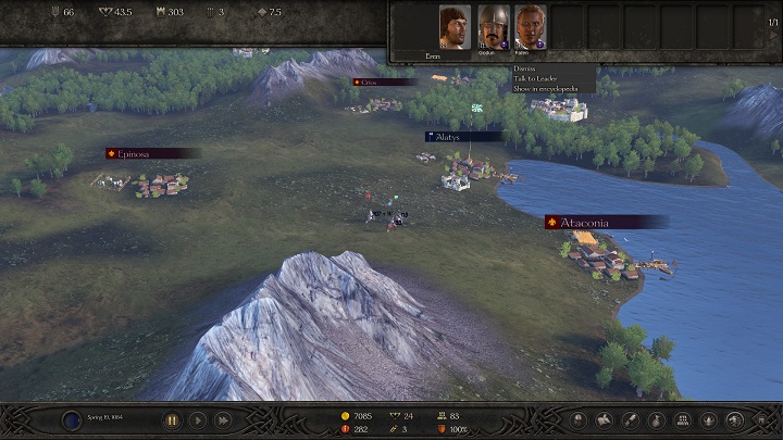 Wykorzystanie własnych wojsk to za mało – gracze muszą starać się o wsparcie innych lordów. - Wszystko o Mount & Blade 2: Bannerlord - wymagania sprzętowe, patche i aktualizacje - dokument - 2020-09-30