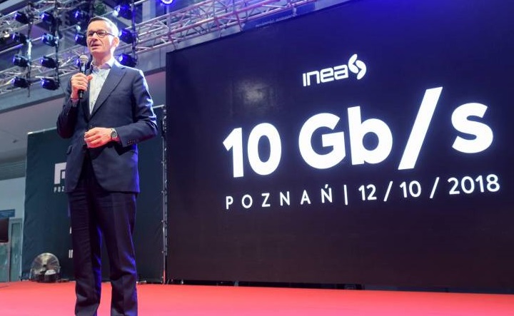 Udostępnienie przez firmę Inea łącza symetrycznego 10 Gb/s w Poznaniu nie umknęło nawet politykom. - Internet światłowód - ranking i porównanie ofert. Grudzień 2025 - dokument - 2025-12-02