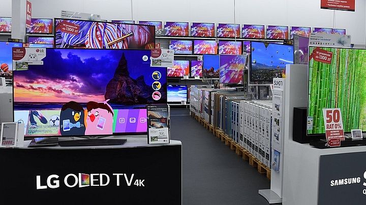 Na brak wyboru telewizorów raczej nie można narzekać. - Prezent na święta 2019 - sprzęt gamingowy - dokument - 2019-12-20