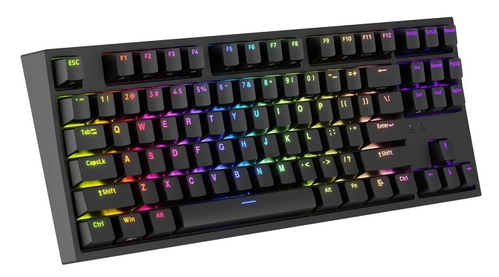 Postanowiłem zaprezentować klawiaturę w klasycznej czerni, ale osobiście bardziej podoba mi się wariant biały. Koniecznie go sprawdźcie. - Najlepsze klawiatury gamingowe. Ranking na 2024 rok - dokument - 2024-09-03