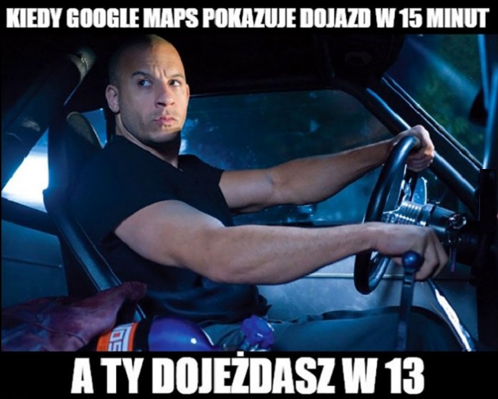 Na co komu wyścigi uliczne, kiedy można konkurować z Google Maps? - Mapy Google - najlepsza nawigacja, której nienawidzę - dokument - 2021-04-02