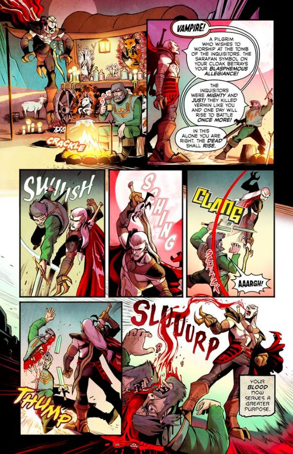 Legacy of Kain: Soul Reaver – The Dead Shall Rise, scen. Joshua Viola i Angie Hodapp, rys. Juan Samu, Bit Bot Media, 2025.