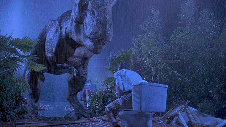 Park Jurajski, Steven Spielberg, Universal Pictures, 1993. - Te filmy science fiction irytują, nie respektując reguł własnego świata - dokument - 2023-07-08