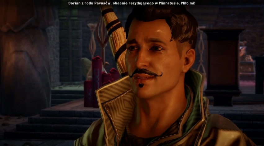 Do dziś trwa spór, czy Dorian włada lepiej magią, czy ciętą ripostą. Źródło: Dragon Age: Inkwizycja, BioWare/Electronic Arts, 2014. - Wiedźma z Głuszy, córka Flemeth...  Kim jest prawdziwy ojciec Morrigan z Dragon Age’a oraz jakich innych bohaterów dał światu gier? - dokument - 2025-08-17