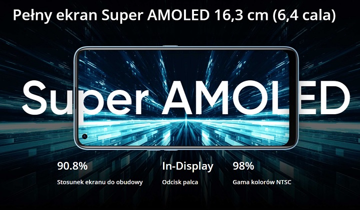 Telefon znalazł się na liście Netflixa i Amazon Prime obejmującej modele, na których można oglądać treści w rozdzielczości HD. Źródło: Realme - Najlepsze telefony do oglądania filmów - dokument - 2021-01-02