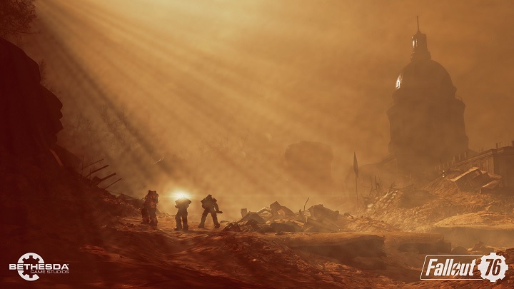 W rejony skażone zabójczym promieniowaniem lepiej nie zapuszczać się bez pancerzy wspomaganych. - Wszystko o Fallout 76 - wymagania sprzętowe, sezon 2, Bractwo Stali - dokument - 2020-12-02