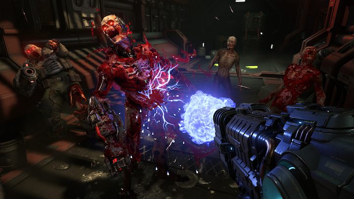 Jeśli przymkniemy oko na platformowe skakanie, Doom Eternal zapewni niesamowite emocje podczas rzezi demonów. - Gry 2020 roku - lista najlepszych produkcji bieżącego roku - dokument - 2020-12-20