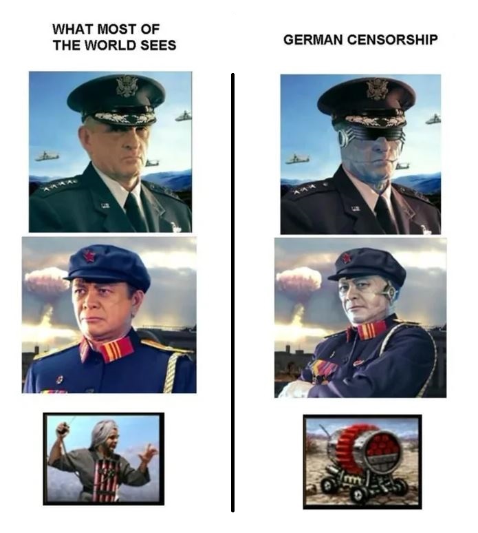 Czy osoba na drugim portrecie, szczególnie w wersji z robotem, kogoś Wam nie przypomina?