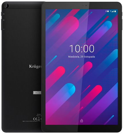 EAGLE 1070 od Kruger&Matz to jedyny tablet w zestawieniu z 128 GB pamięci wbudowanej. Niestety niejedyny, który nie odtwarza Netflixa w HD. Źródło: Kruger&Matz