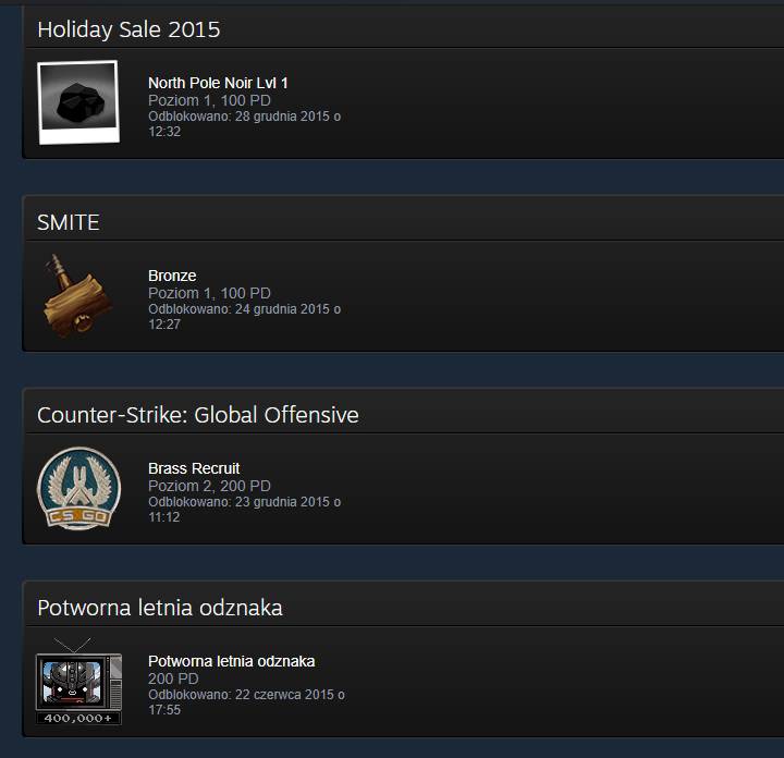 Na przeglądaniu własnych odznak i osiągnięć można stracić naprawdę sporo czasu. - 2019-04-15