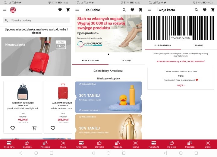 Rossman PL jest łasy na nasze dane. - Lidl czy Biedronka? - sprawdziłem aplikacje i wiem gdzie robić zakupy - dokument - 2019-08-05