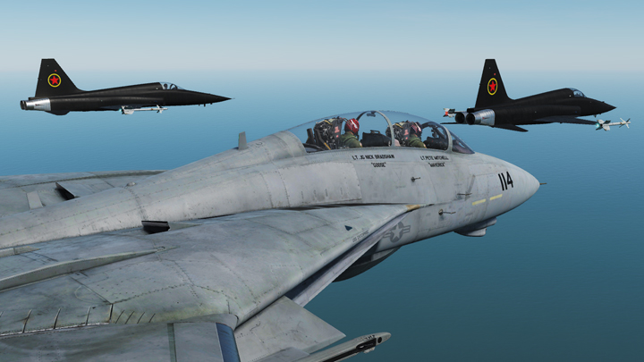 Maverick i Goose kontra myśliwce MiG-28. - Renesans symulatorów lotniczych – czy jest szansa na fabularną grę akcji z samolotami bojowymi? - dokument - 2019-12-29