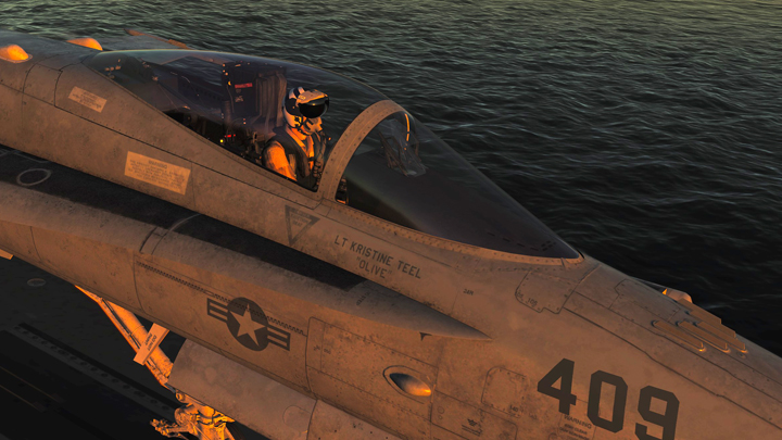 W Raven One każdy samolot posiada detale odpowiednie dla konkretnego bohatera opowieści. W wielu z tych protagonistów wcielają się znane postacie ze społeczności DCS World. - Renesans symulatorów lotniczych – czy jest szansa na fabularną grę akcji z samolotami bojowymi? - dokument - 2019-12-29