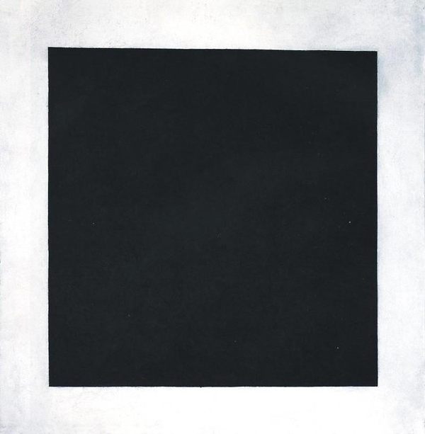 Czarny kwadrat na białym tle wyraża więcej niż tysiąc słów (źródło: laminerva.pl).