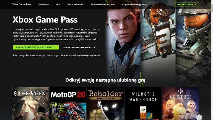 Mocno promowany przez Microsoft abonament w końcu zaczyna odnosić spektakularne sukcesy. - Rewolucja 2020. Branża gier mocno zmieniła się w tym roku - dokument - 2020-12-28
