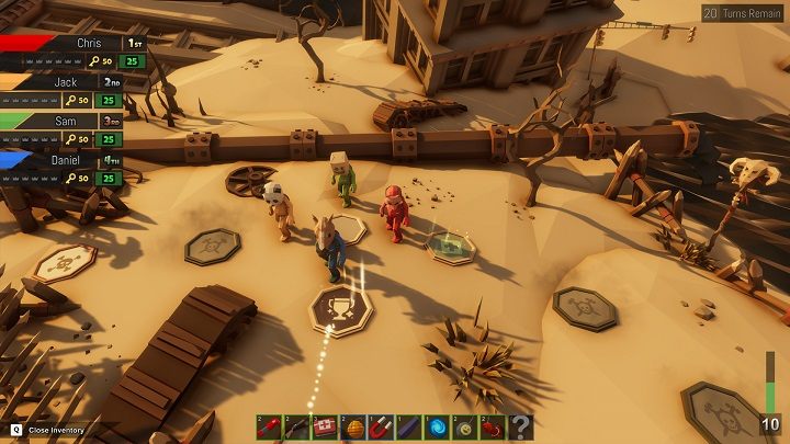 Wirtualne planszówki też mogą zapewnić mnóstwo zabawy. - Czas małych gier – hity 2020 roku, które stworzyły małe studia - dokument - 2020-09-28