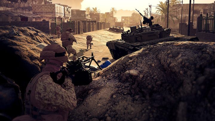 W Squadzie możemy poczuć się jak żołnierz w Afganistanie. O ile będzie z nami kompetentny dowódca. Tutaj nie da się grać samemu. - Gry wojenne – różne oblicza wojny w grach komputerowych - dokument - 2020-01-27