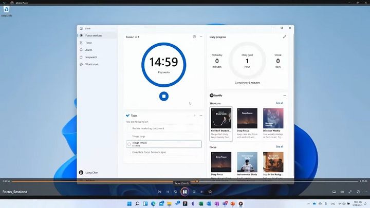 Odtwarzacz został wizualnie odświeżony, aby lepiej wpasować się w styl Win11. - Windows 11 - wszystko co trzeba o nim wiedzieć. Kiedy premiera i jaka jest cena? - dokument - 2022-05-31