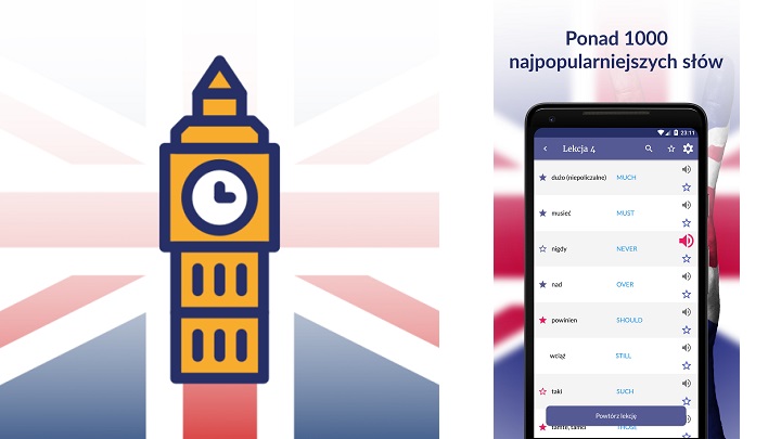 Według Livango 1000 słów wystarczy, by zrozumieć 80% wypowiedzi w danym języku. - Najlepsze darmowe programy do nauki angielskiego | TOP 5 - dokument - 2019-09-03