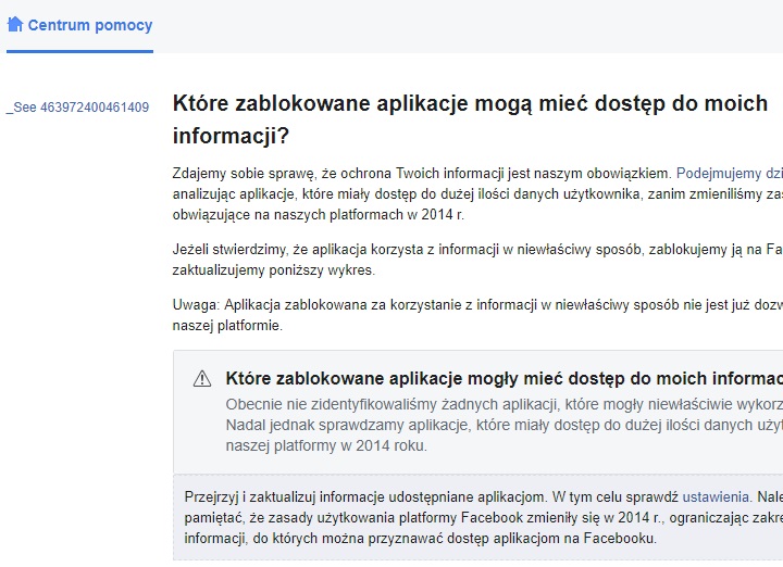 Niebezpieczeństwo związane z aplikacjami zostało zażegnane już chyba na dobre. - Jak sprawdzić, czy gdzieś wyciekły nasze dane osobowe? - dokument - 2019-11-26