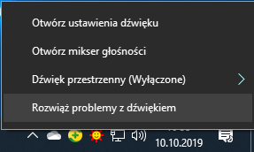 Zanim podejmiemy jakiekolwiek inne kroki dążące do naprawienia problemów z dźwiękiem, skorzystajmy z gotowego narzędzia. Prawdopodobnie nie pomoże, ale nie zaszkodzi spróbować.