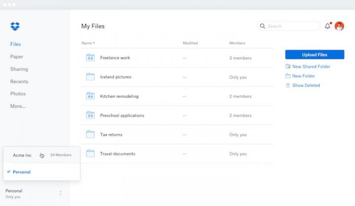 Darmowe miejsce na dane można dość łatwo powiększyć zapraszając do usługi znajomych. - 2018-12-12