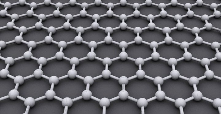 Struktura atomów węgla w grafenie. Autor: AlexanderAlUS | CC BY-SA 3.0 - 10 polskich wynalazków, które miały odnieść sukces - dokument - 2021-12-29