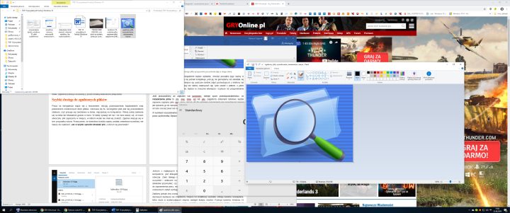 Zdarza się, że nawet 35-calowy monitor ultrapanoramiczny nie zapewnia odpowiednio dużego obszaru roboczego. - Najlepsze sztuczki Windows 10 | TOP 10 - dokument - 2019-12-11