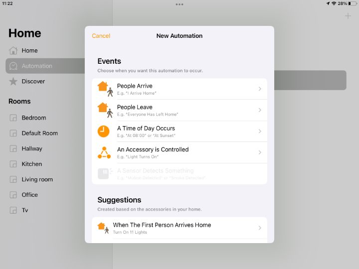 Automatyzacja w aplikacji Home firmy Apple jest uboższa w funkcje w porównaniu do Alexy. - Amazon Alexa kontra Siri od Apple - co smart asystentki potrafią w polskim smart mieszkaniu - dokument - 2022-08-04