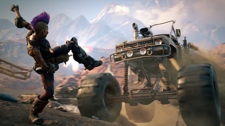 Nawet kopniak z półobrotu w wykonaniu Chucka Norrisa nie mógłby zatrzymać rozpędzonego monster trucka. - Wszystko o Rage 2 – data premiery, wymagania sprzętowe i cena - dokument - 2019-11-20