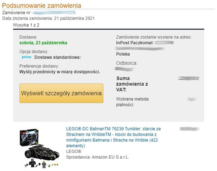 Darmowa i szybka wysyłka, dostawa w weekend (bardziej zasługa przewoźnika niż samego sklepu), 30 dni na zwrot – do działania obsługi klienta ciężko się przyczepić. - Od czego zaczynał Jeff Bezos? Początki Amazona - dokument - 2021-11-24