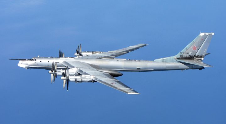 Tu-95 Fot. RAF - Czemu po niebie nie latają samoloty z napędem jądrowym? - dokument - 2022-10-14