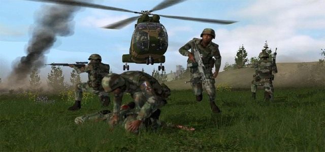 Ewakuacja po zakończonej misji. - 2014-02-21