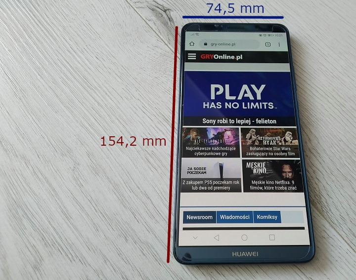 Huawei Mate 10 Pro, pomimo trzech lat na karku, to wciąż świetny telefon. Tylko te ramki mogłyby być mniejsze… - Czy telefony robią się coraz większe i czy jest to problem? - dokument - 2020-07-09