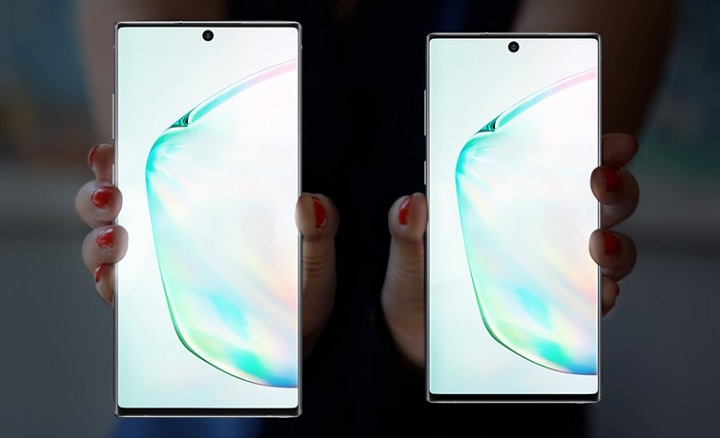 Dzisiaj wybieramy głównie pomiędzy bardzo dużym a ogromnym telefonem. Źródło: Samsung - Czy telefony robią się coraz większe i czy jest to problem? - dokument - 2020-07-09