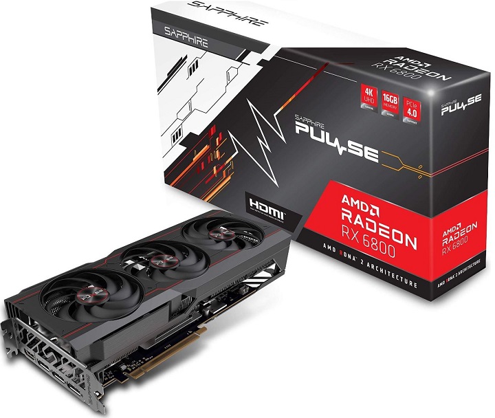 Radeon RX 6800 kusi 16GB pamięci VRAM. Źródło: Sapphire - 8 GB to za mało - czyli dramat współczesnych kart graficznych - dokument - 2023-04-24