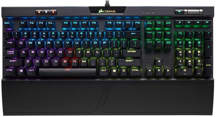 Świetna mechaniczna klawiatura premium z najlepszymi przełącznikami na rynku. Źródło: Corsair. - Prezenty na święta 2022 - co kupić graczom na Gwiazdkę? - dokument - 2022-12-30