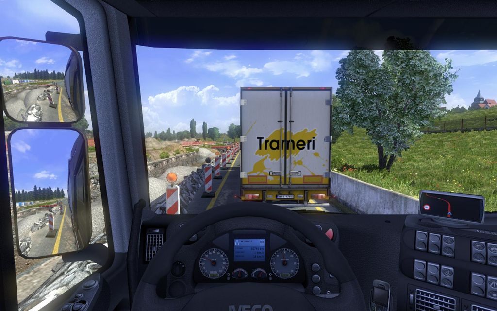 Swojskie klimaty – tu nawet ograniczenie prędkości wyświetlane na GPS-ie nie pomoże. - 2014-11-13