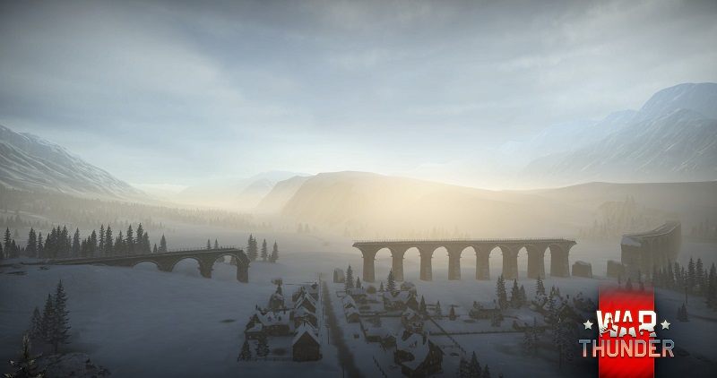 Mapa Frozen Pass pokazująca nowe efekty świetlne i atmosferyczne. - 2016-04-15