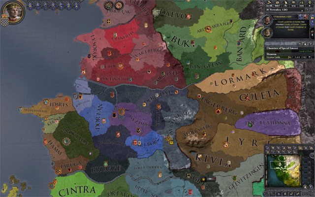 Crusader Kings II: Mroczne Wieki mod Witcher Kings v. 0.2.481