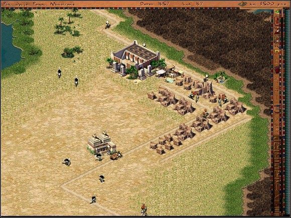 Co prawda nie jest to konieczne by ukończyć pierwszą misję, jednakże warto pomyśleć o wybudowaniu remizy strażackiej - Faraon: Nubt - Faraon - poradnik do gry