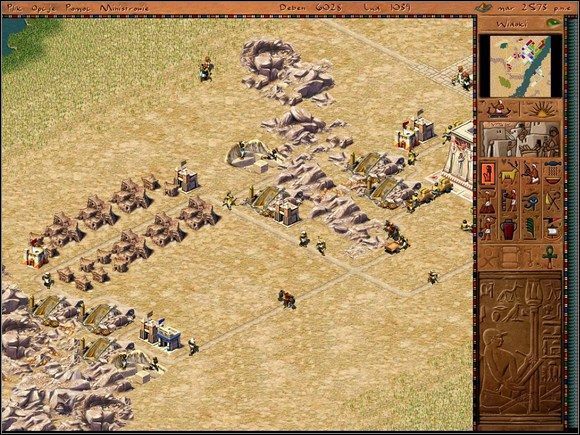 Ważną rzeczą w trakcie tej misji jest również systematyczne wypełnianie żądań wielu miast oraz samego faraona - Faraon: Buhen (misja 11 - wersja wojenna) - Faraon - poradnik do gry